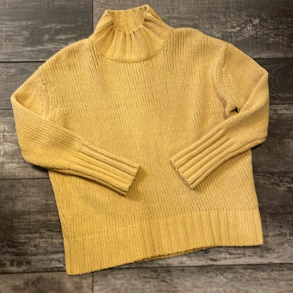 Philosophy Yellow Turtleneck Sweater